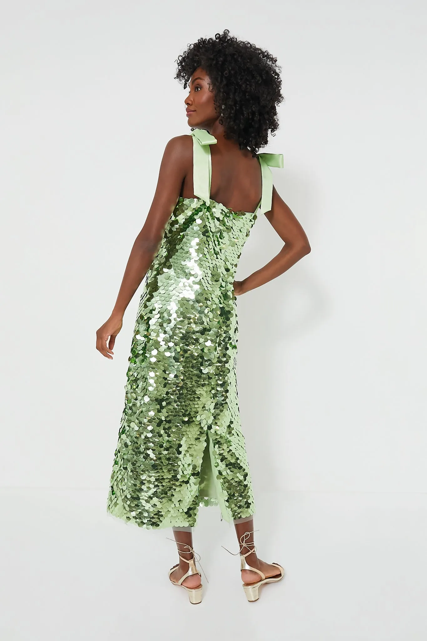 Mint Chip Sequin Roxy Dress sold by Tuckernuck product image thumbnail 5