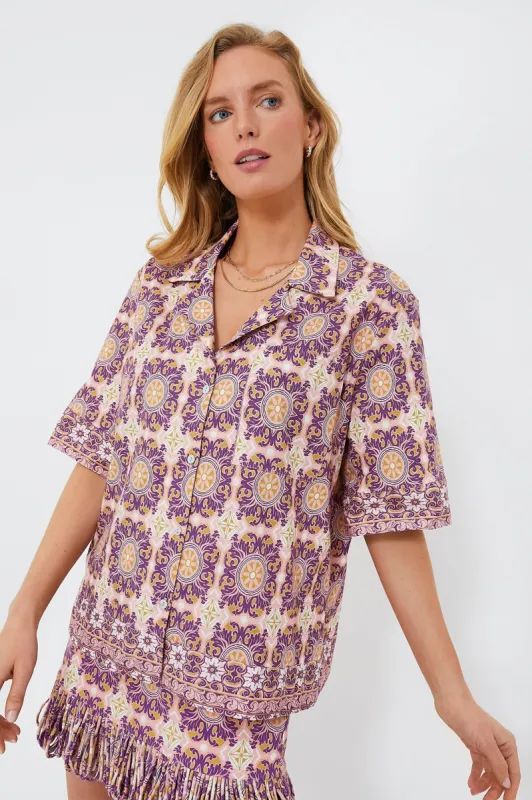 Unique Exotic Coral Short Sleeved Shirt sold by Tuckernuck