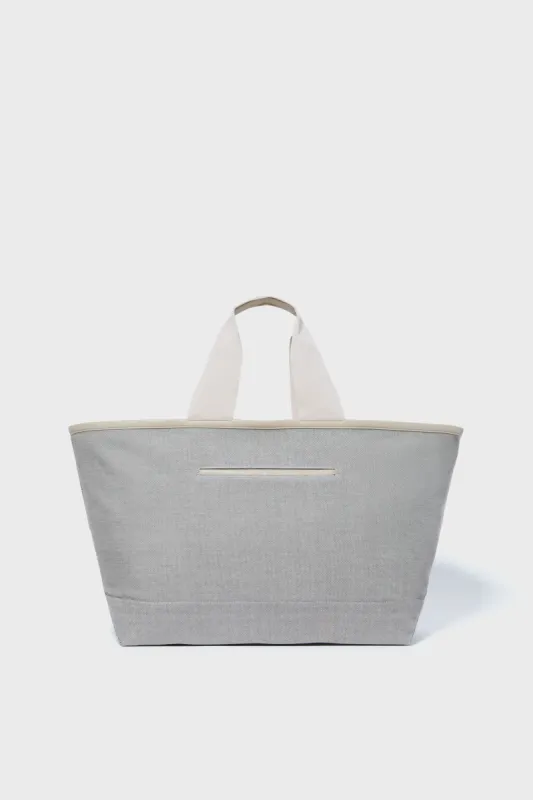 Gray Marled Weekender Tote sold by Tuckernuck