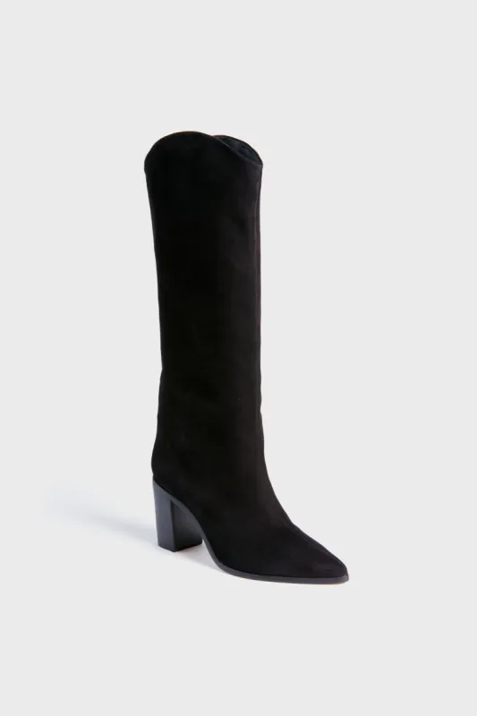 Black Maryana Block Boots sold by Tuckernuck
