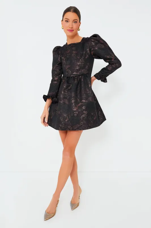 Enchantress Jacquard Square Neck Mini Prairie Dress sold by Tuckernuck