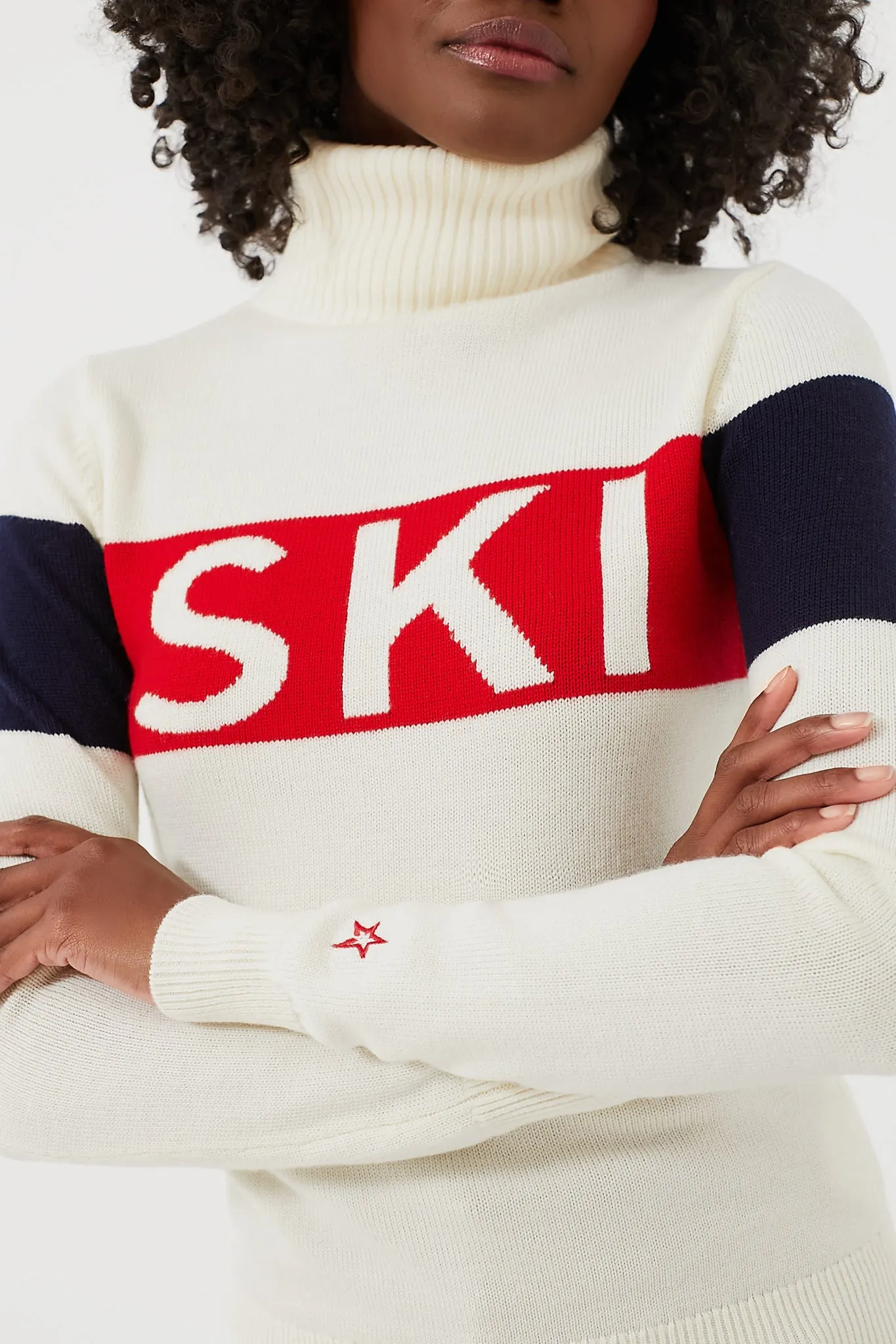 Snow White Ski Sweater II sold by Tuckernuck product image thumbnail 5