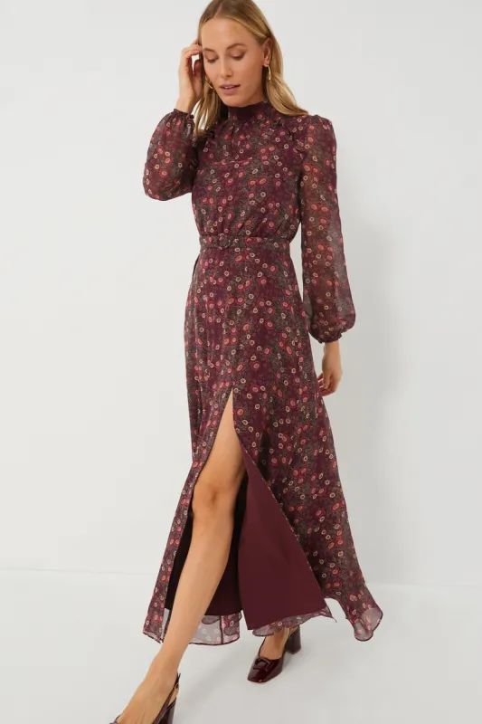 Akina Wine Jacqui B Dress made by Tuckernuck