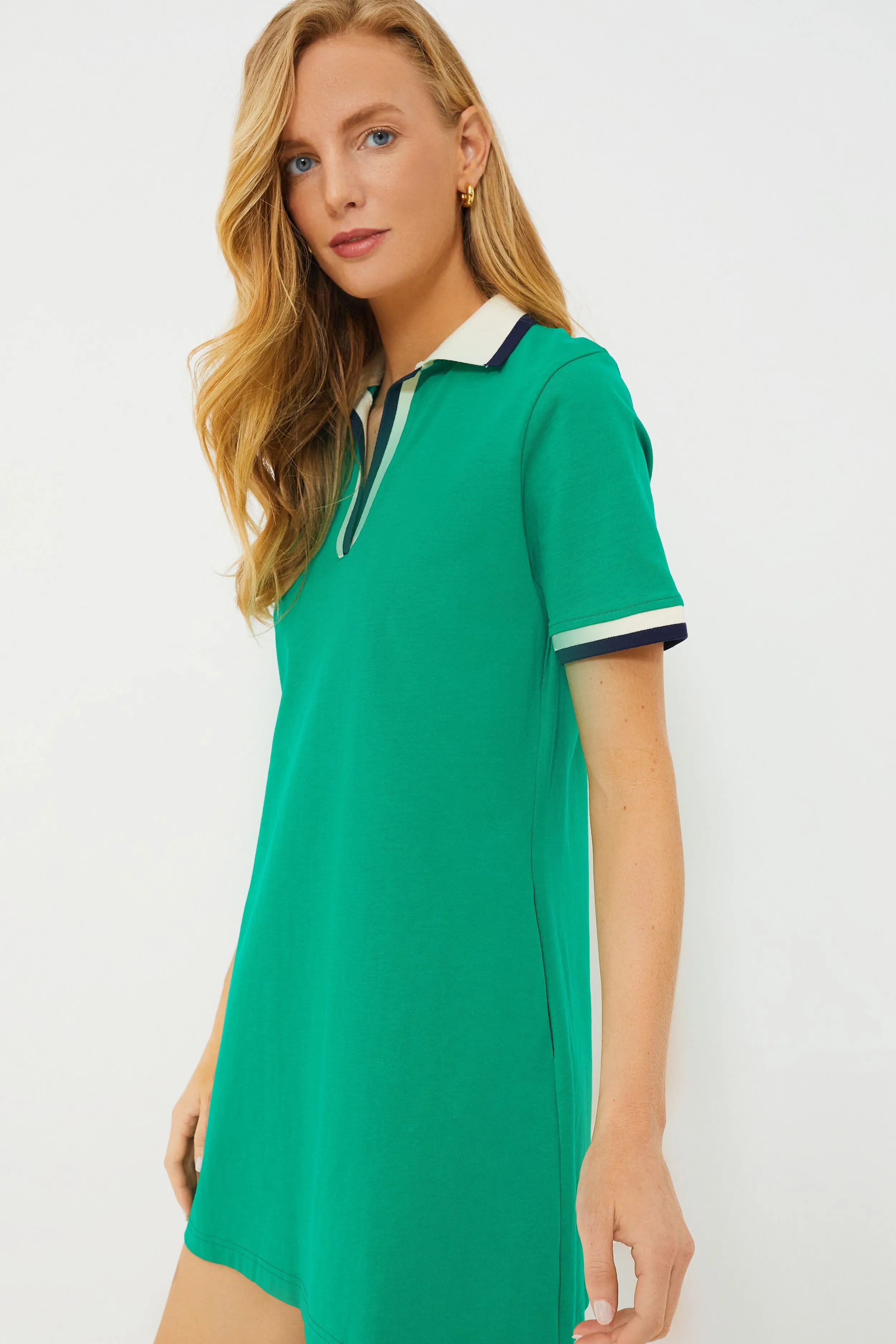 Green Hutton Polo Dress sold by Tuckernuck product image thumbnail 4