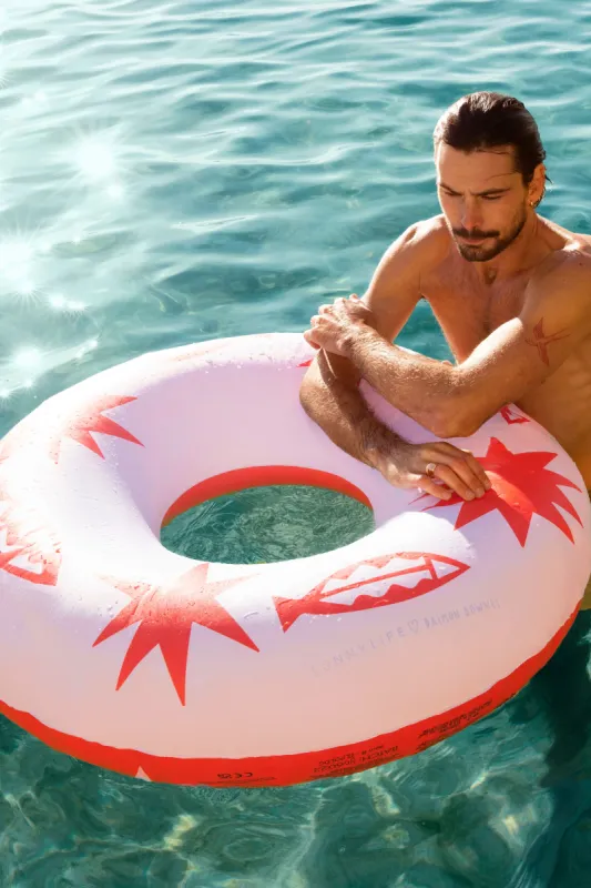 De Playa Coral Bio Pool Ring made by Tuckernuck