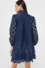 Navy Organza Palmerston Dress sold by Tuckernuck