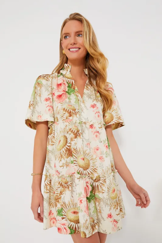 Sun Faded Floral Crawford Dress sold by Tuckernuck