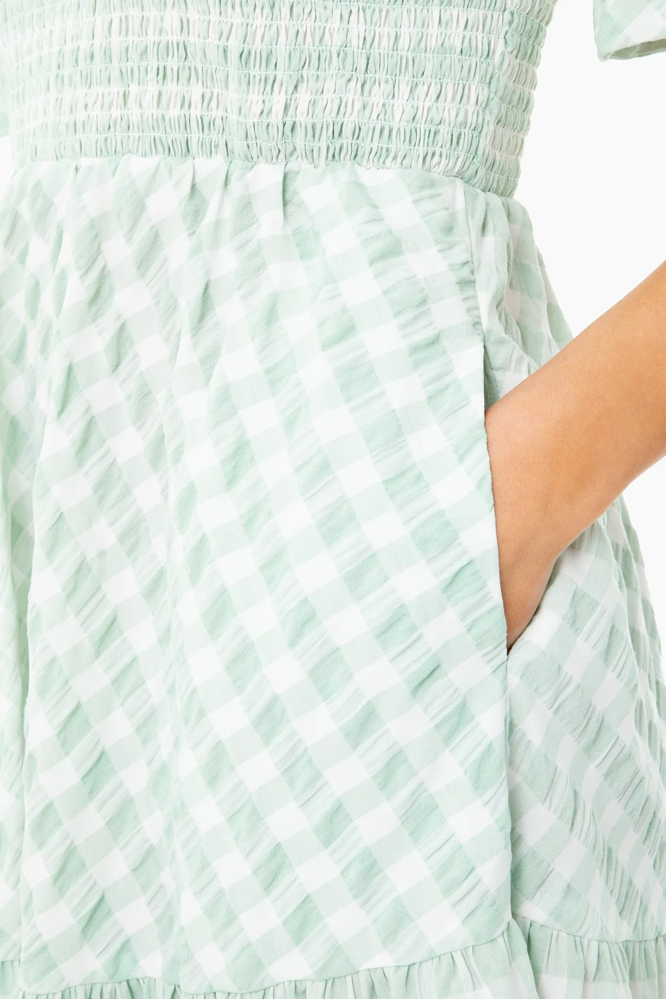 Gingham Sussex Dress sold by Tuckernuck product image thumbnail 4