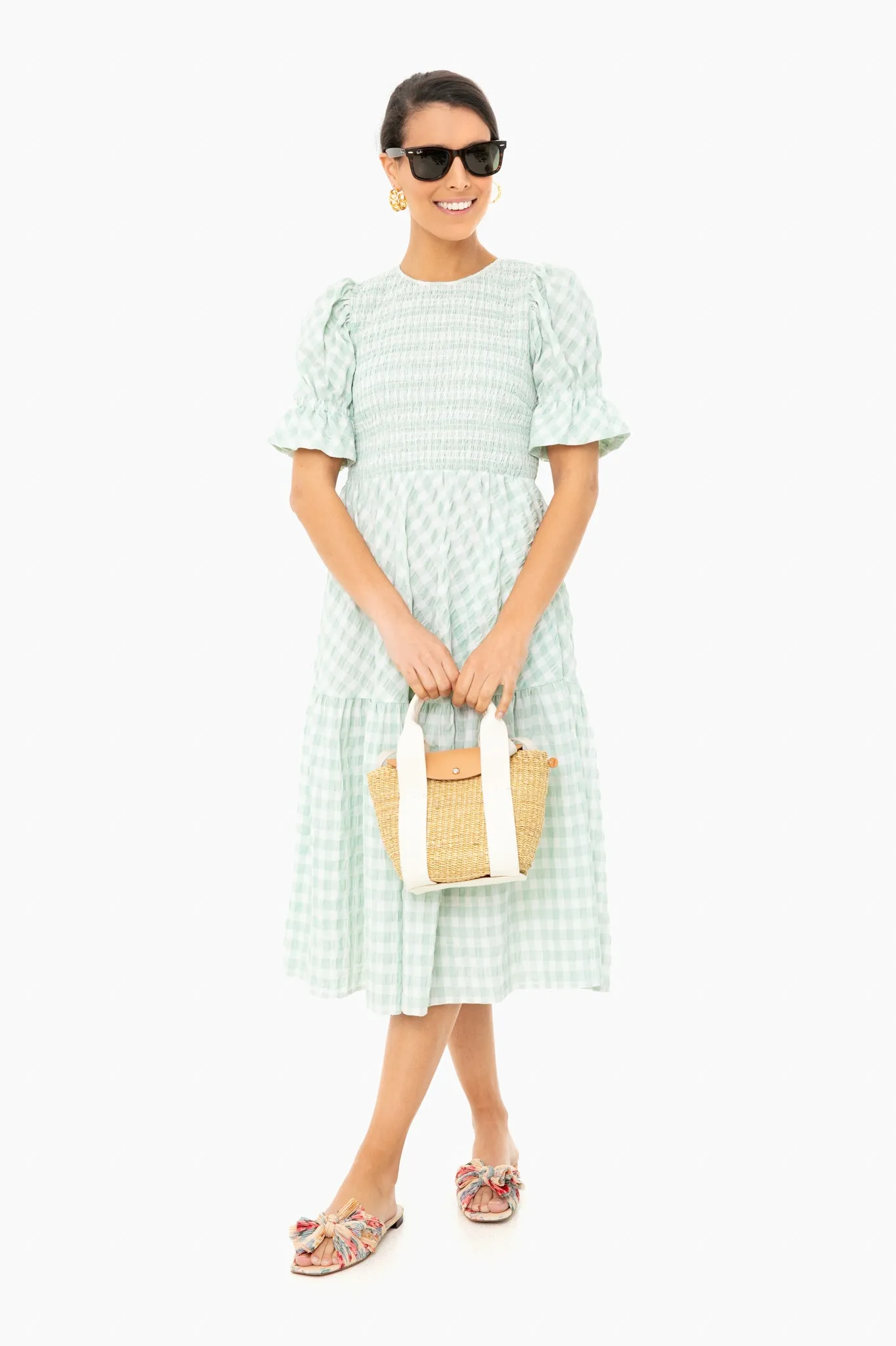 Gingham Sussex Dress sold by Tuckernuck product image thumbnail 5
