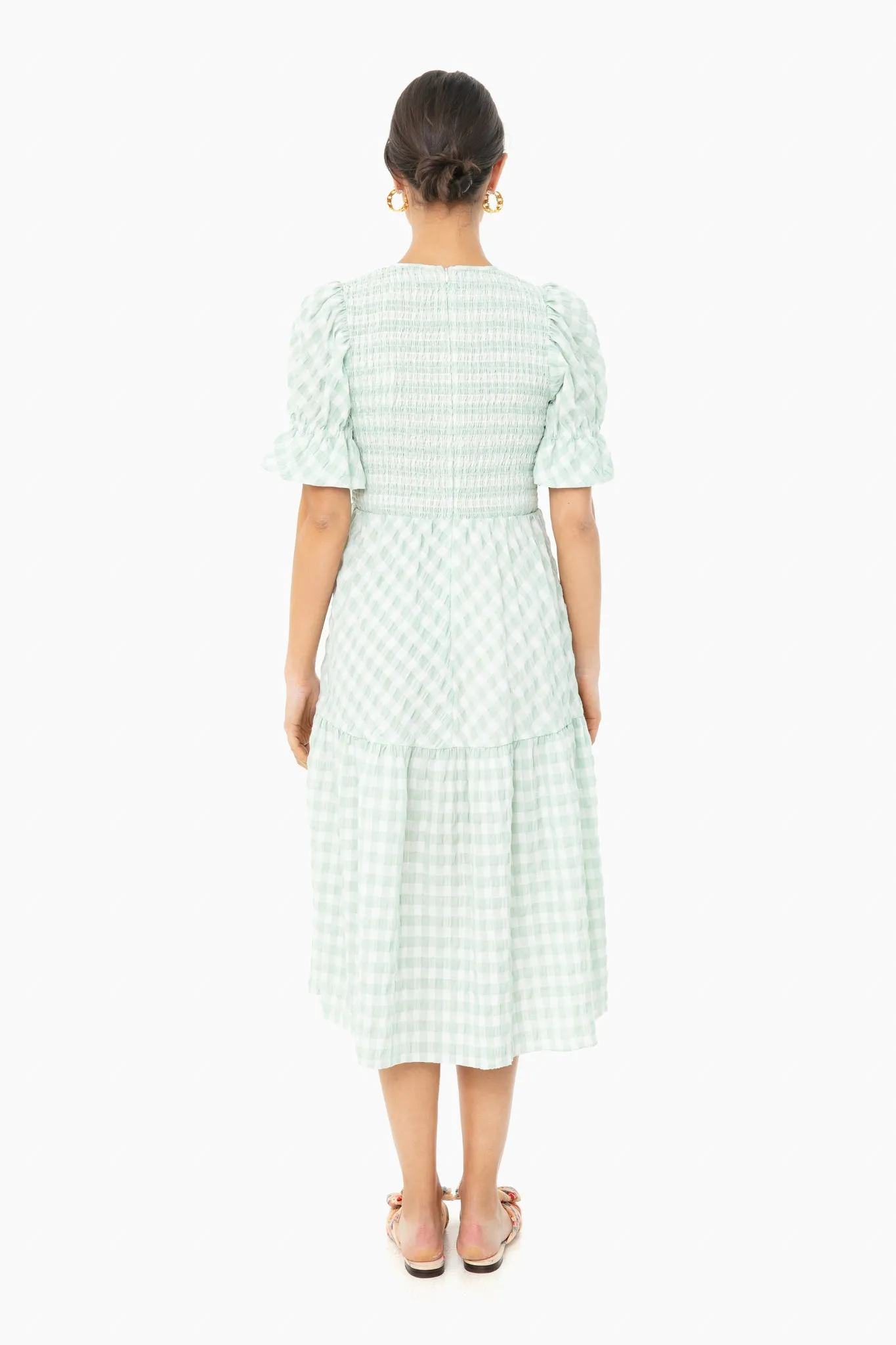 Gingham Sussex Dress sold by Tuckernuck product image thumbnail 3
