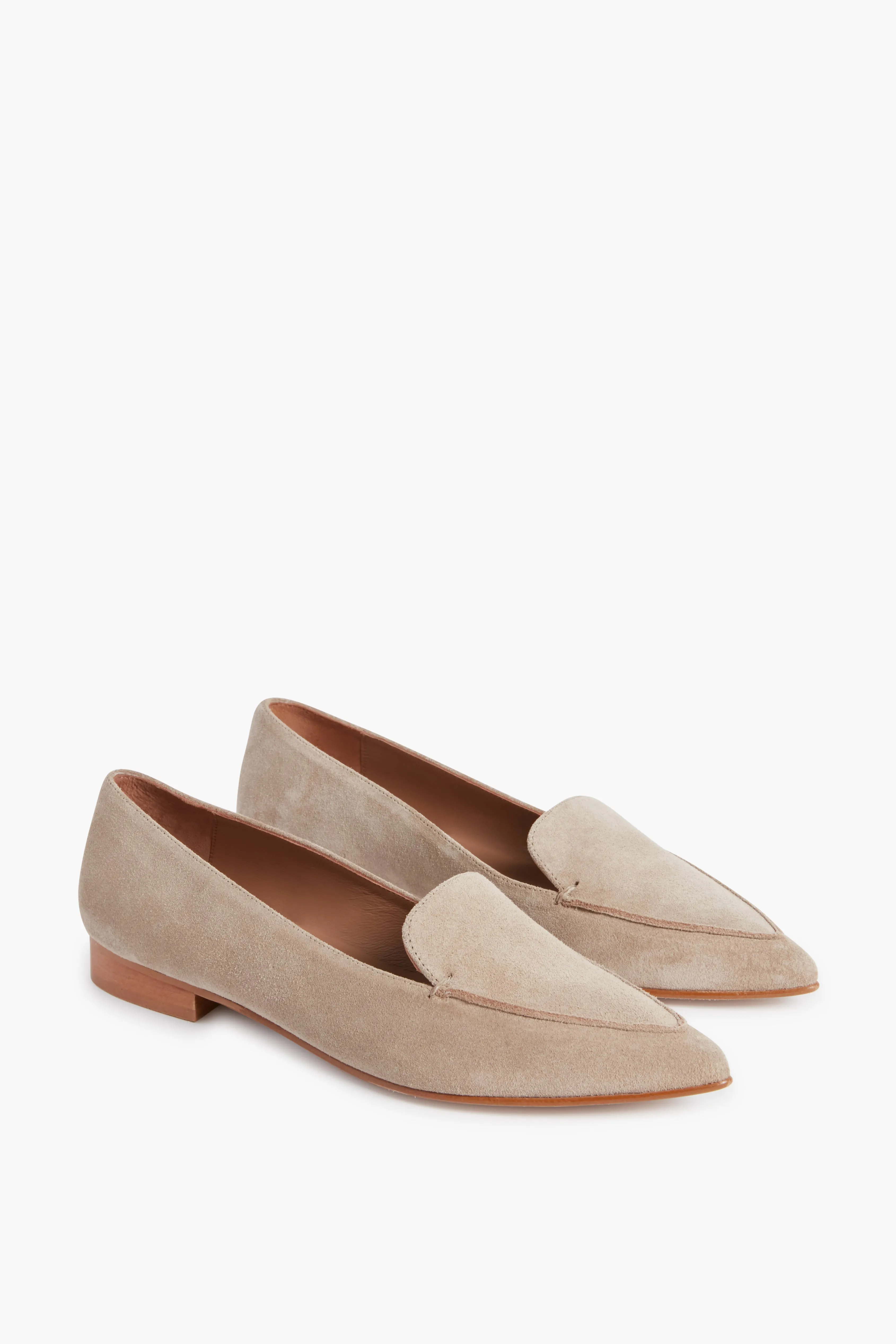 Beige Suede Alex Flats sold by Tuckernuck product image thumbnail 4