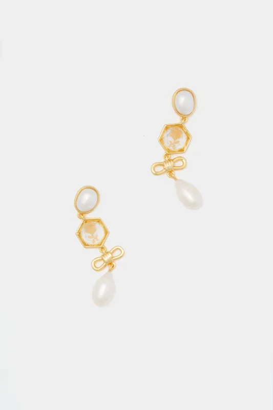 Gold Darby Earrings sold by Tuckernuck