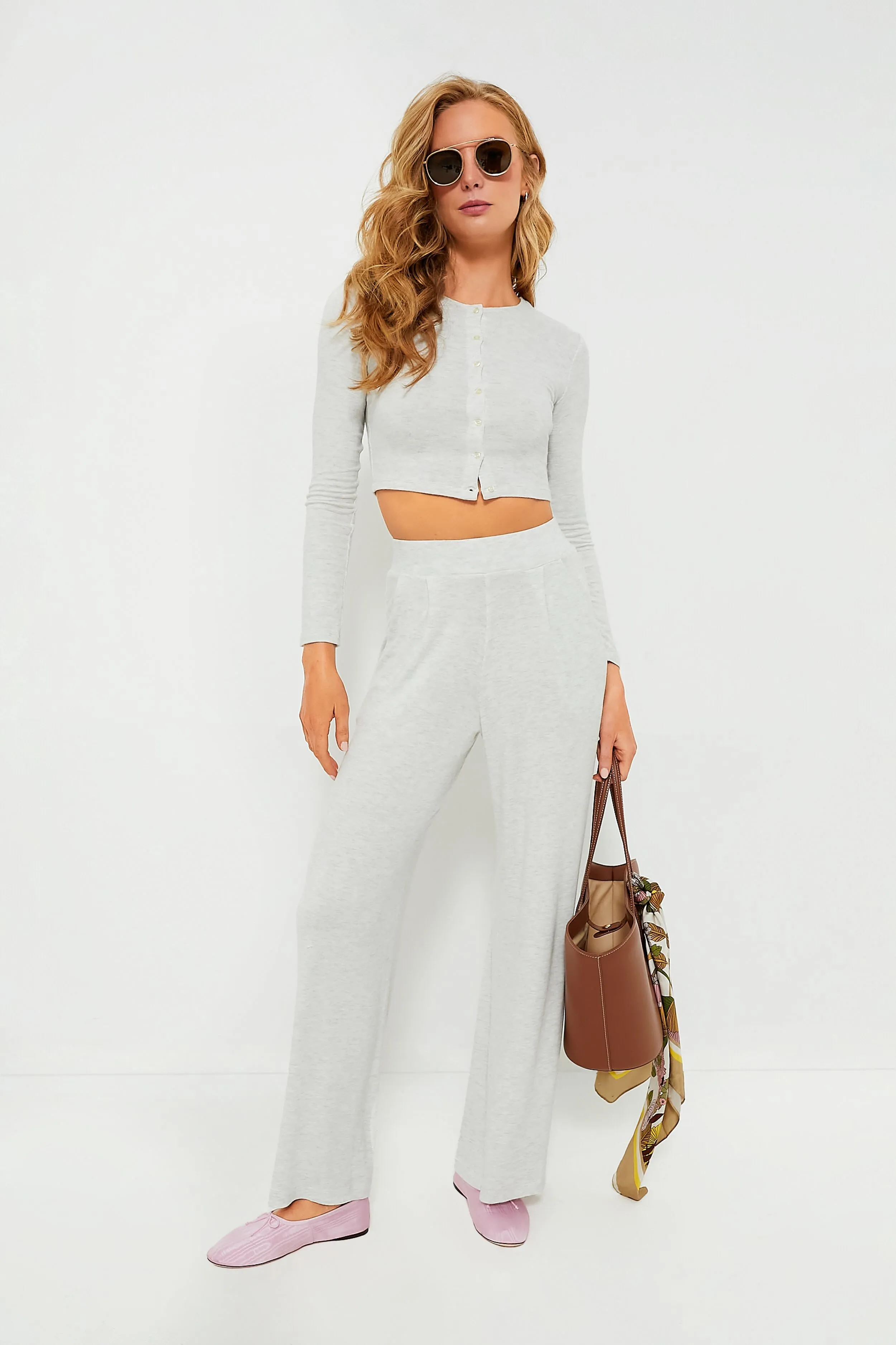 Powder Pink Moire Landon Flats sold by Tuckernuck product image thumbnail 3