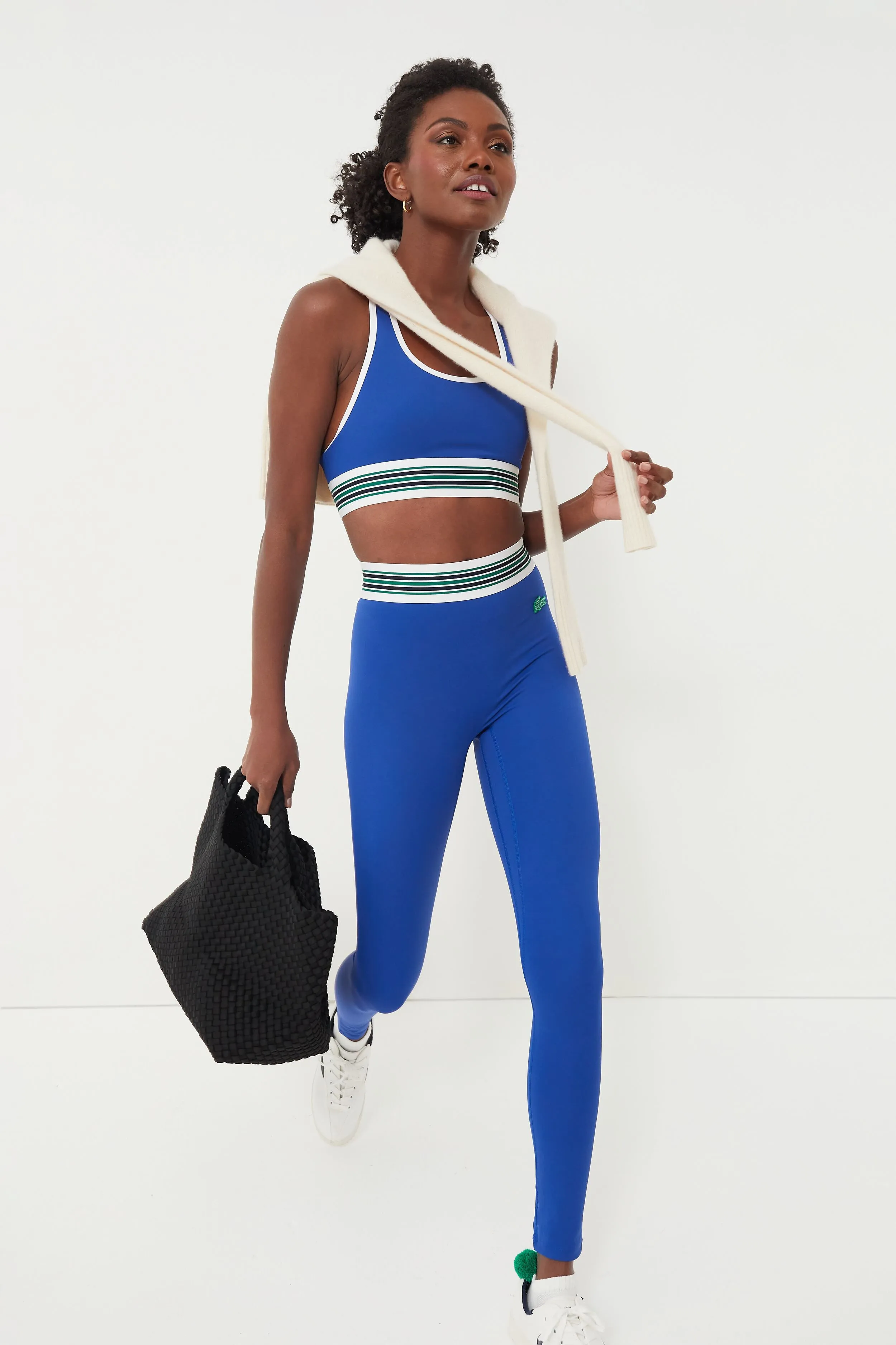 Cobalt Multi Striped Band Bralette sold by Tuckernuck product image thumbnail 2