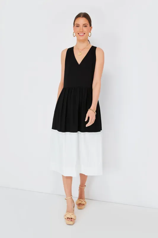 Black and White Dylan Dress made by Tuckernuck