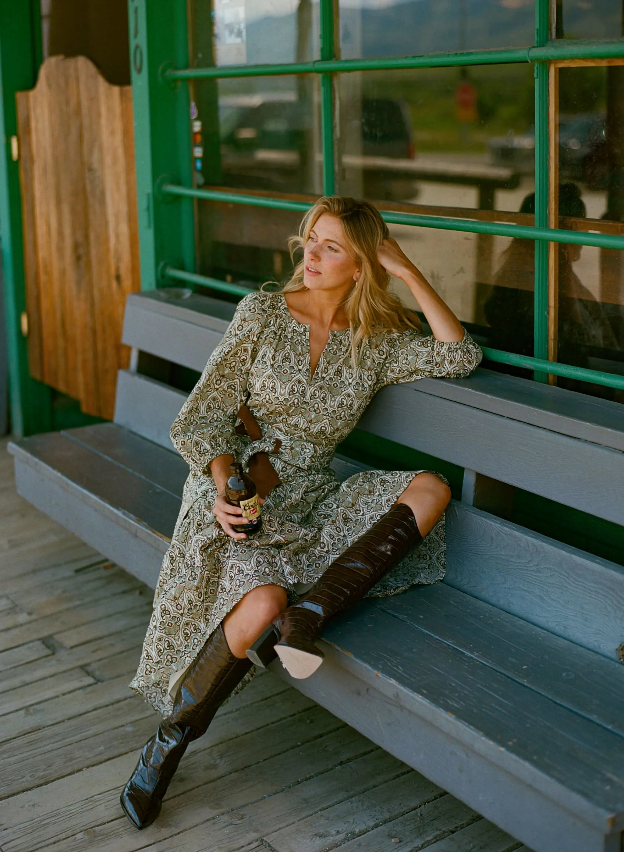 Dark Chocolate Maryana Block Heels sold by Tuckernuck product image thumbnail 2