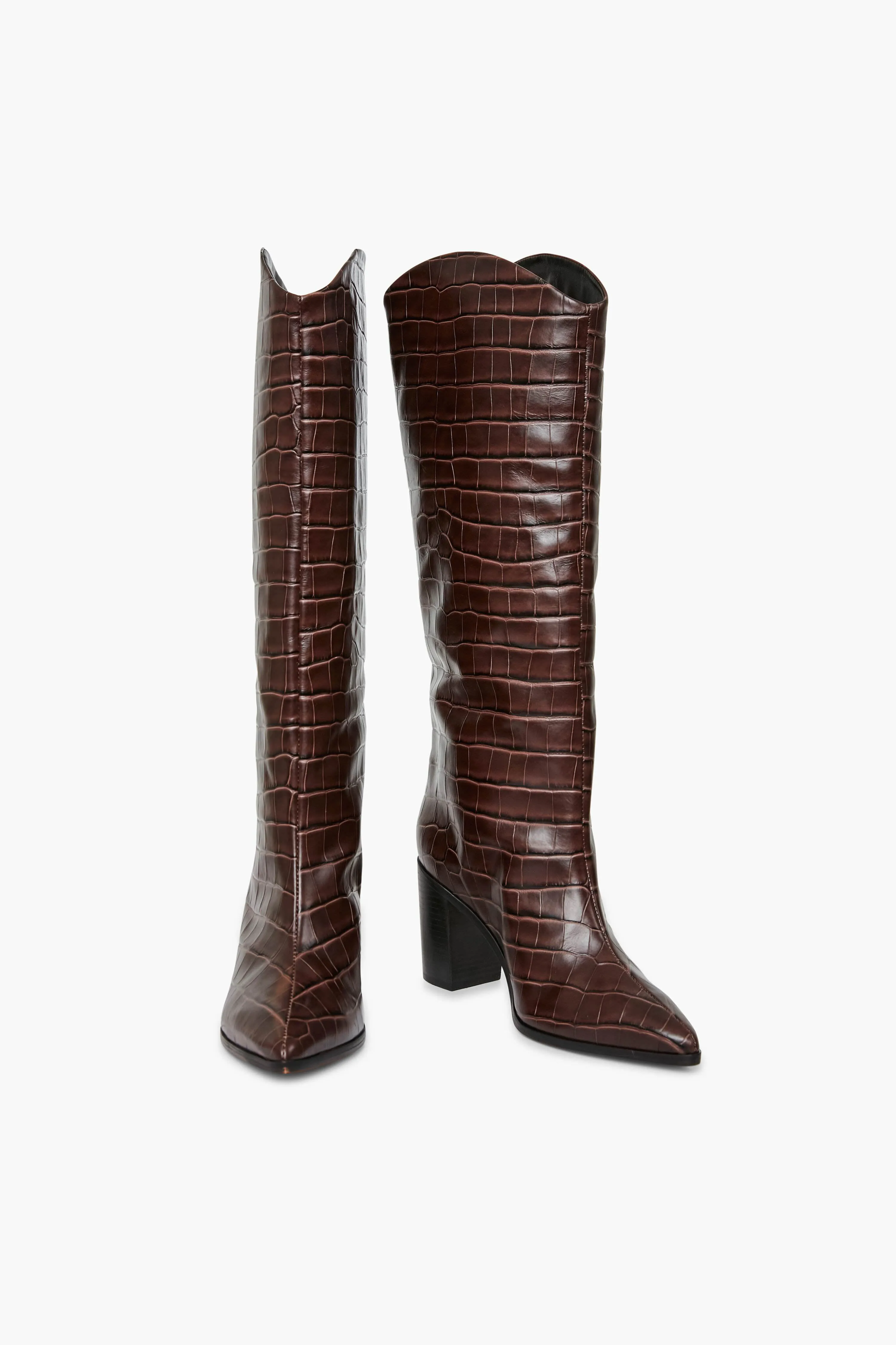 Dark Chocolate Maryana Block Heels sold by Tuckernuck product image thumbnail 5