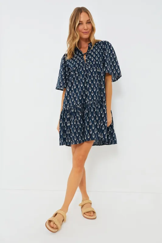 Marguerite Blue Isla Dress made by Tuckernuck