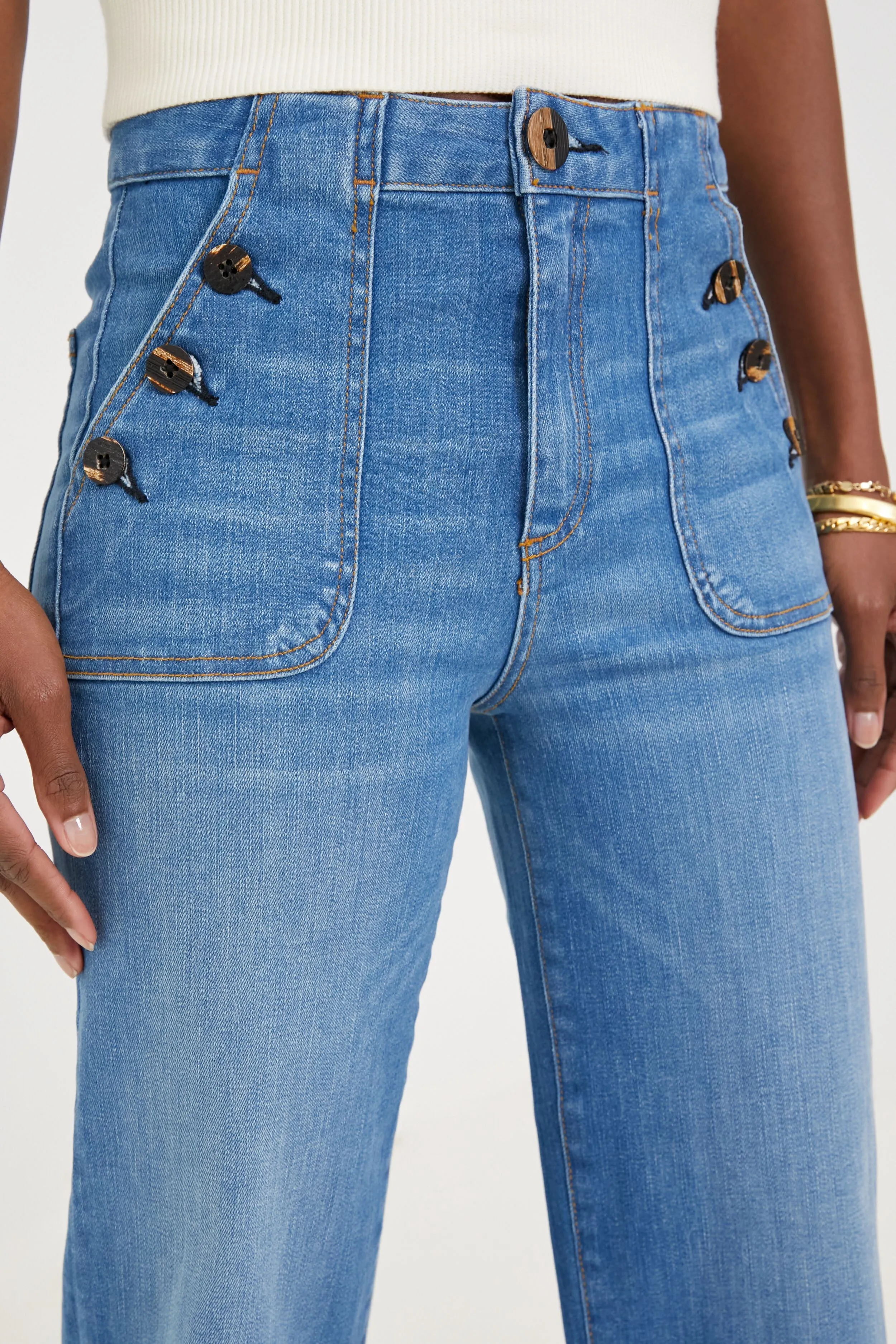 Dynomite Brick House Wide Leg Pant sold by Tuckernuck product image thumbnail 5