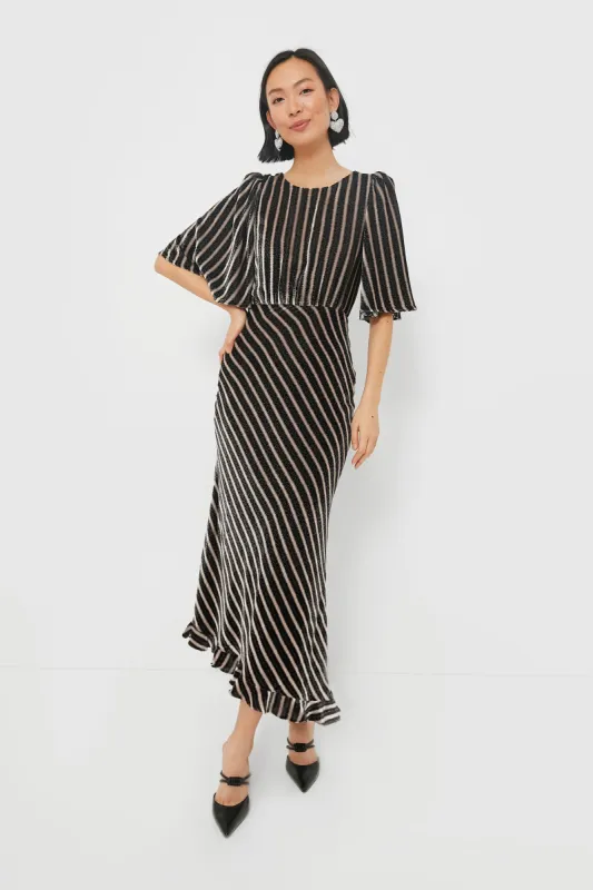 Pothos Noir Vida Velvet Dress sold by Tuckernuck