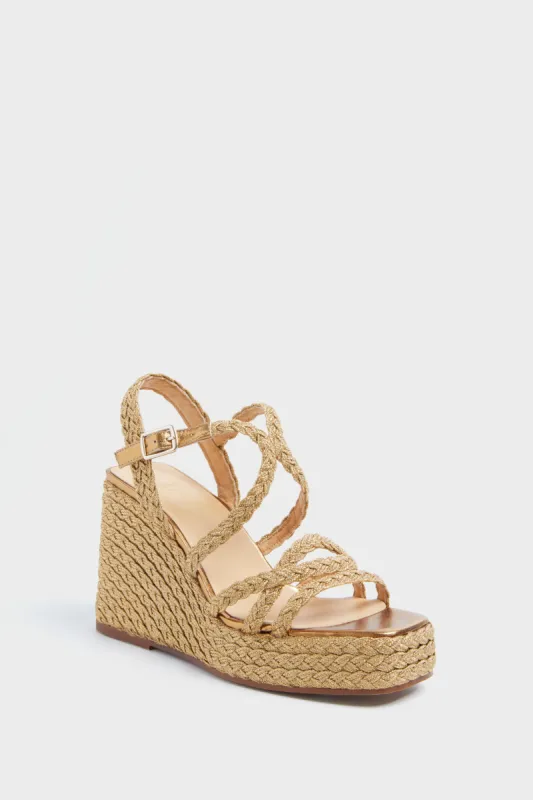 Oro Viejo Timotea Wedge Espadrilles sold by Tuckernuck