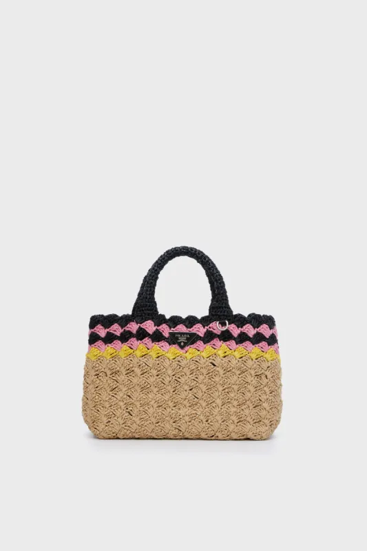 Prada Raffia Canapa Tote Bag sold by Tuckernuck