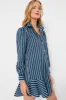 Lagoon Stripe Callahan Shirt Dress sold by Tuckernuck
