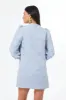 Blue Jacquard Samantha Mini Dress sold by Tuckernuck