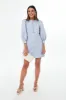 Blue Jacquard Samantha Mini Dress sold by Tuckernuck