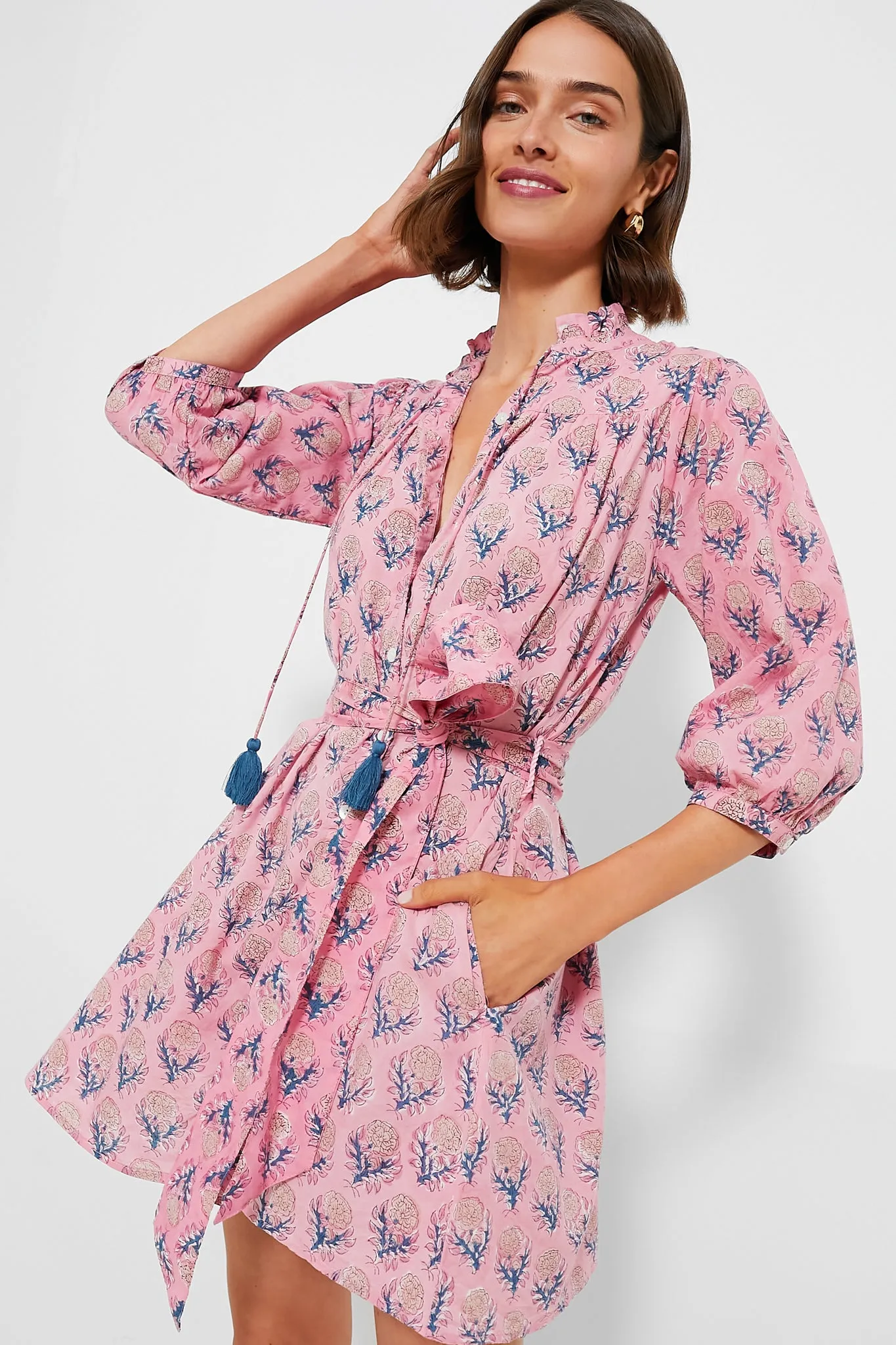 Pink City Georgia Dress sold by Tuckernuck product image thumbnail 3
