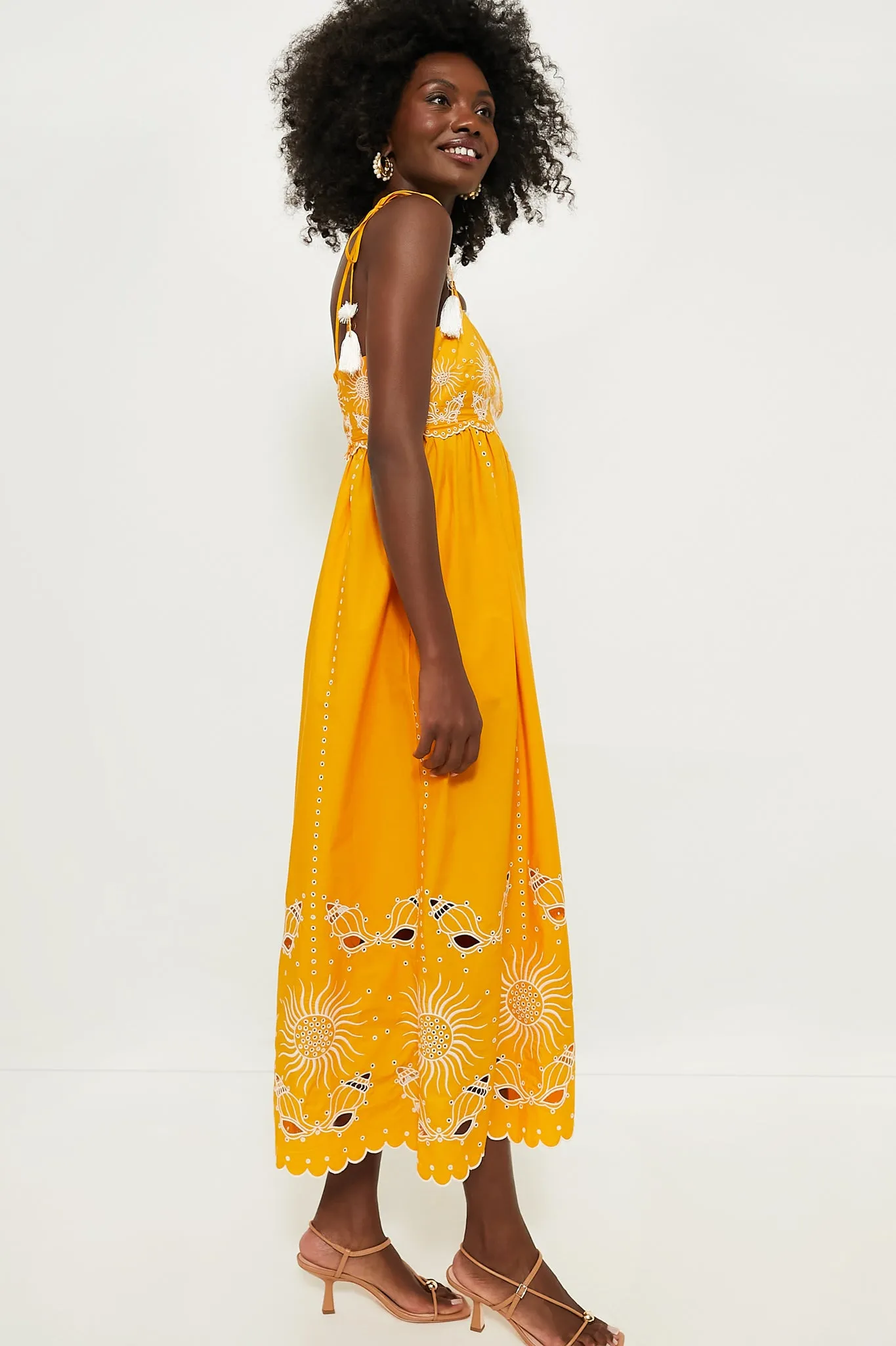 Yellow Daphne Dress sold by Tuckernuck product image thumbnail 3