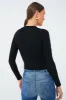 Black The Round Neck Bodysuit sold by Tuckernuck