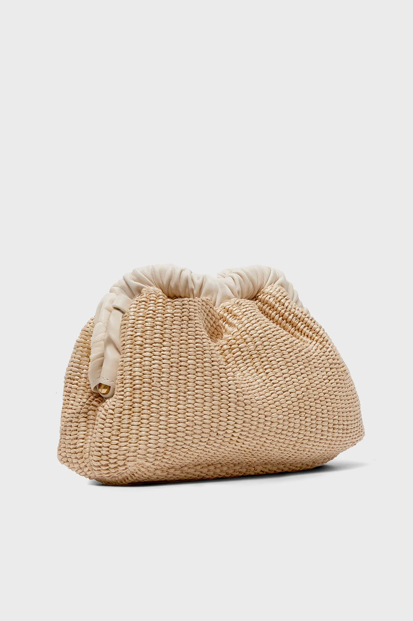 Natural and Jasmine Mini Cloud Clutch sold by Tuckernuck product image thumbnail 4