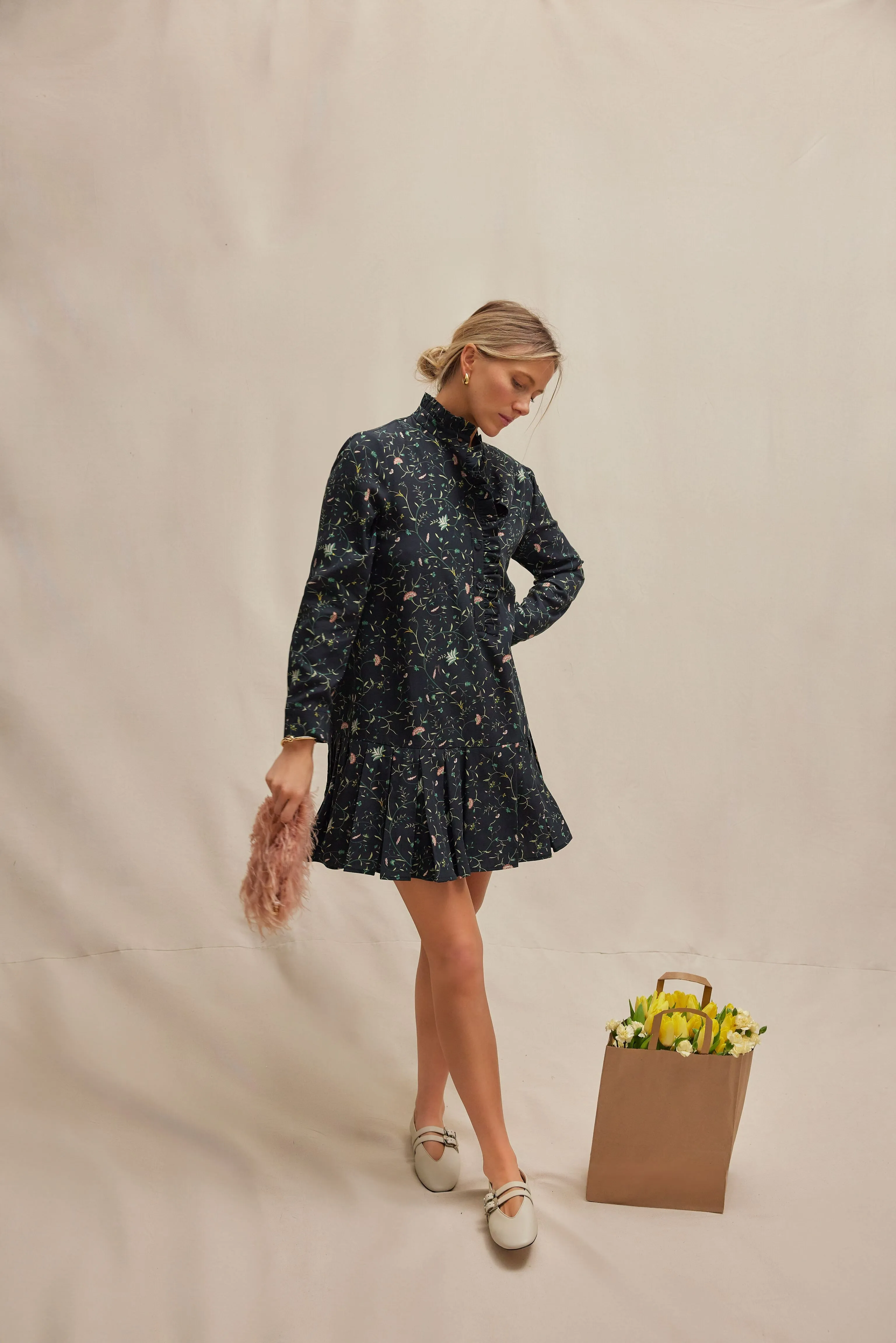 Ecru Claudia Leather Slippers sold by Tuckernuck product image thumbnail 3