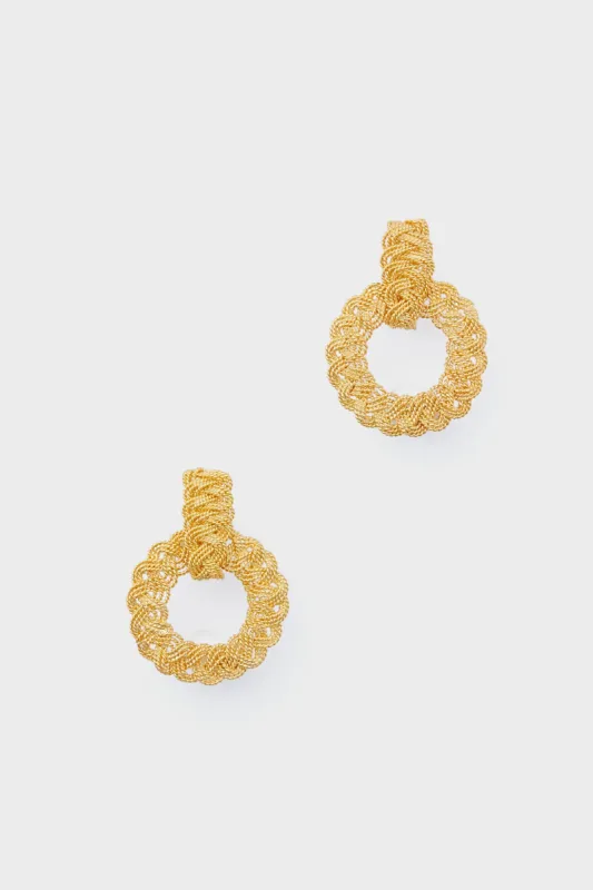 Gold Infinita Mini Earrings sold by Tuckernuck