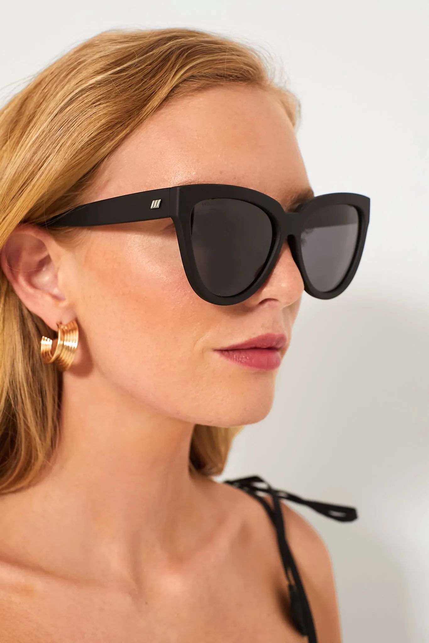 Black Liar Lair Sunglasses sold by Tuckernuck product image thumbnail 2