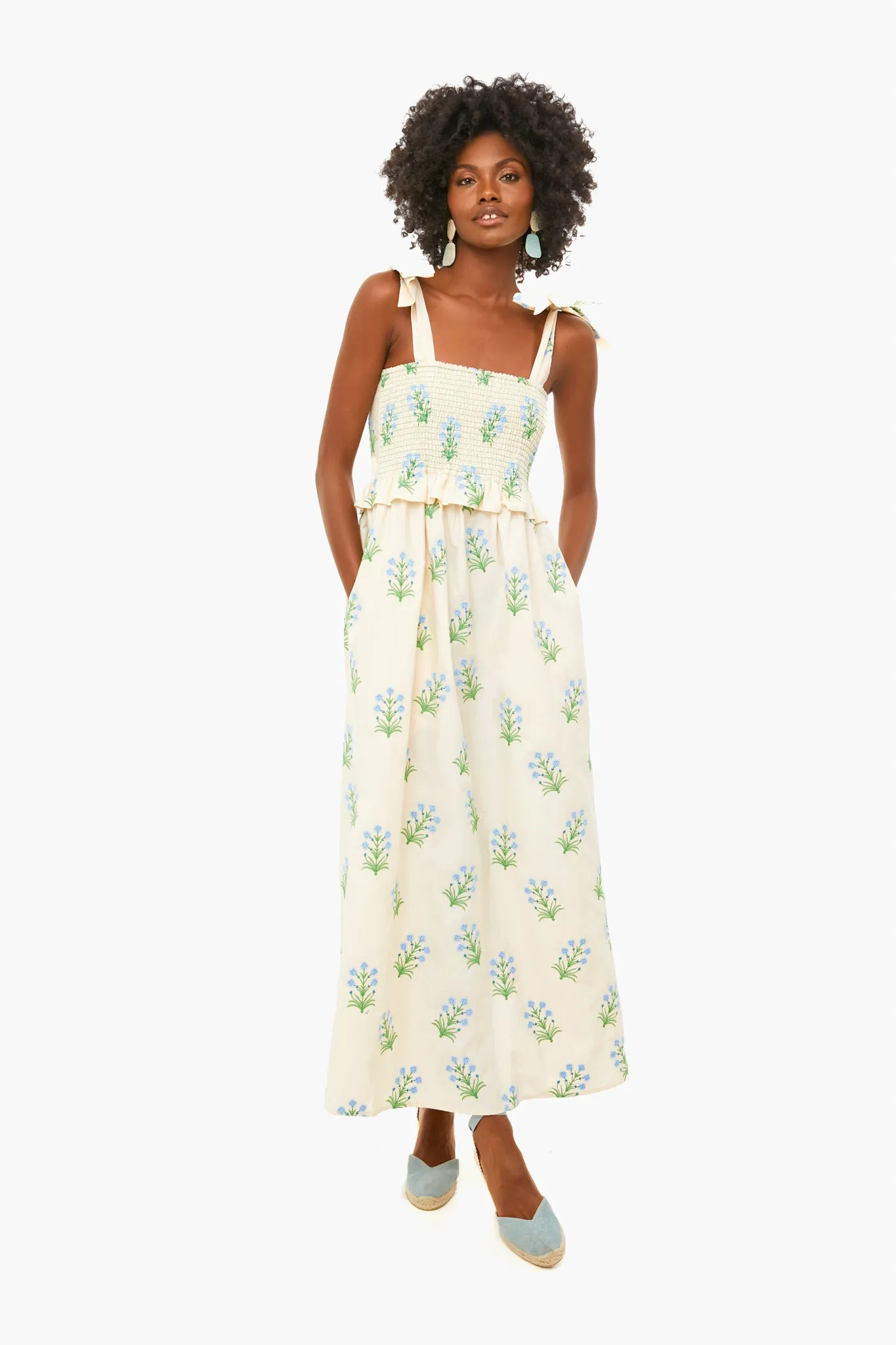 Wildflower Embroidered Alessandra Dress sold by Tuckernuck
