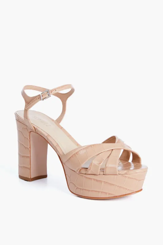 True Beige Keefa Heels sold by Tuckernuck