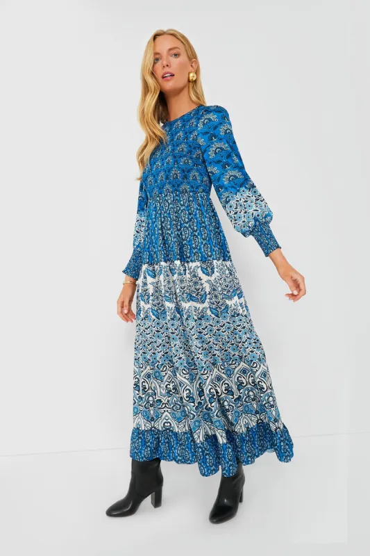 Dewberry Blues Libby Dress sold by Tuckernuck