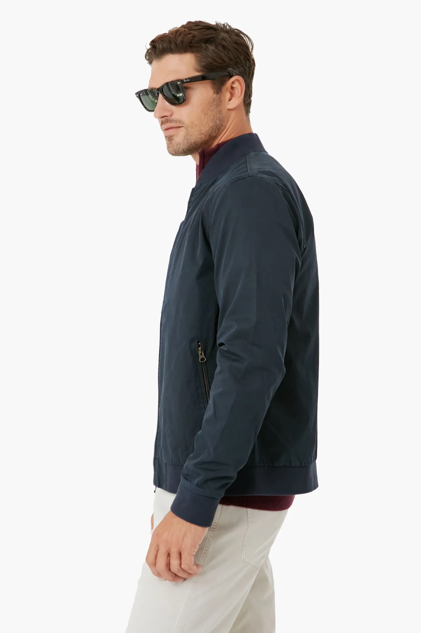 Blue Black Dry Wax Bomber sold by Tuckernuck product image thumbnail 3