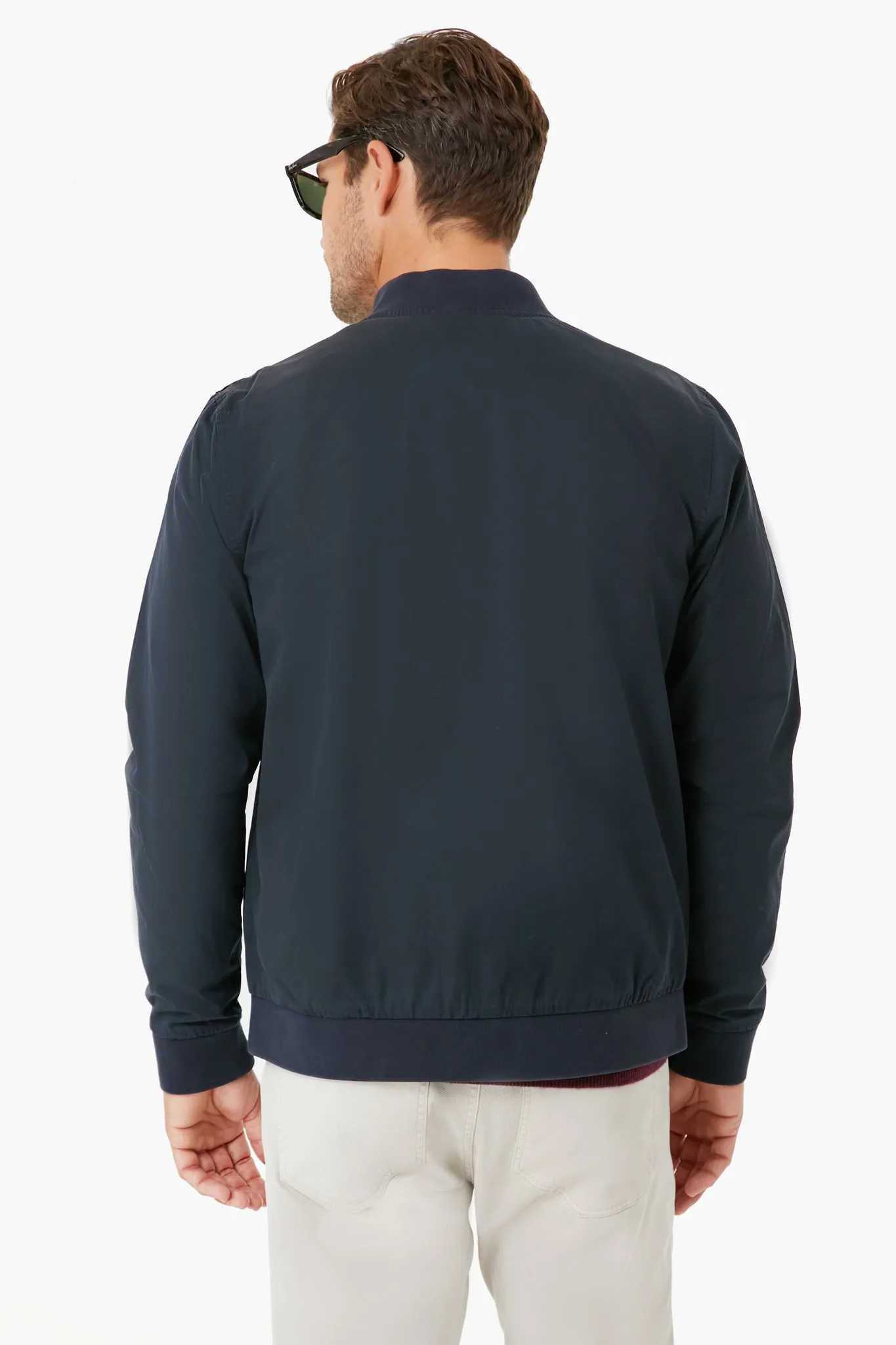 Blue Black Dry Wax Bomber sold by Tuckernuck product image thumbnail 4