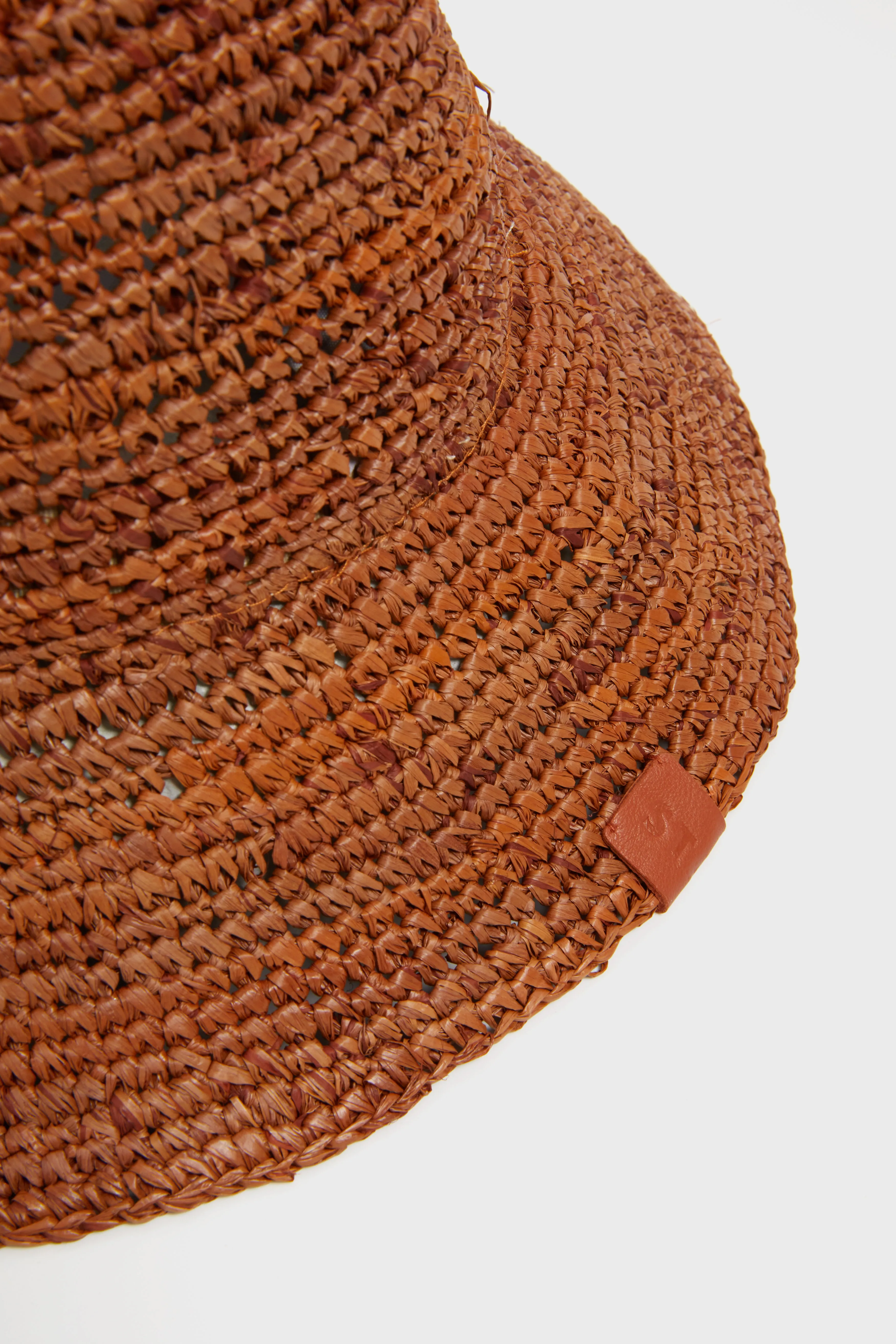 Tan Raffia Bucket Hat sold by Tuckernuck product image thumbnail 3