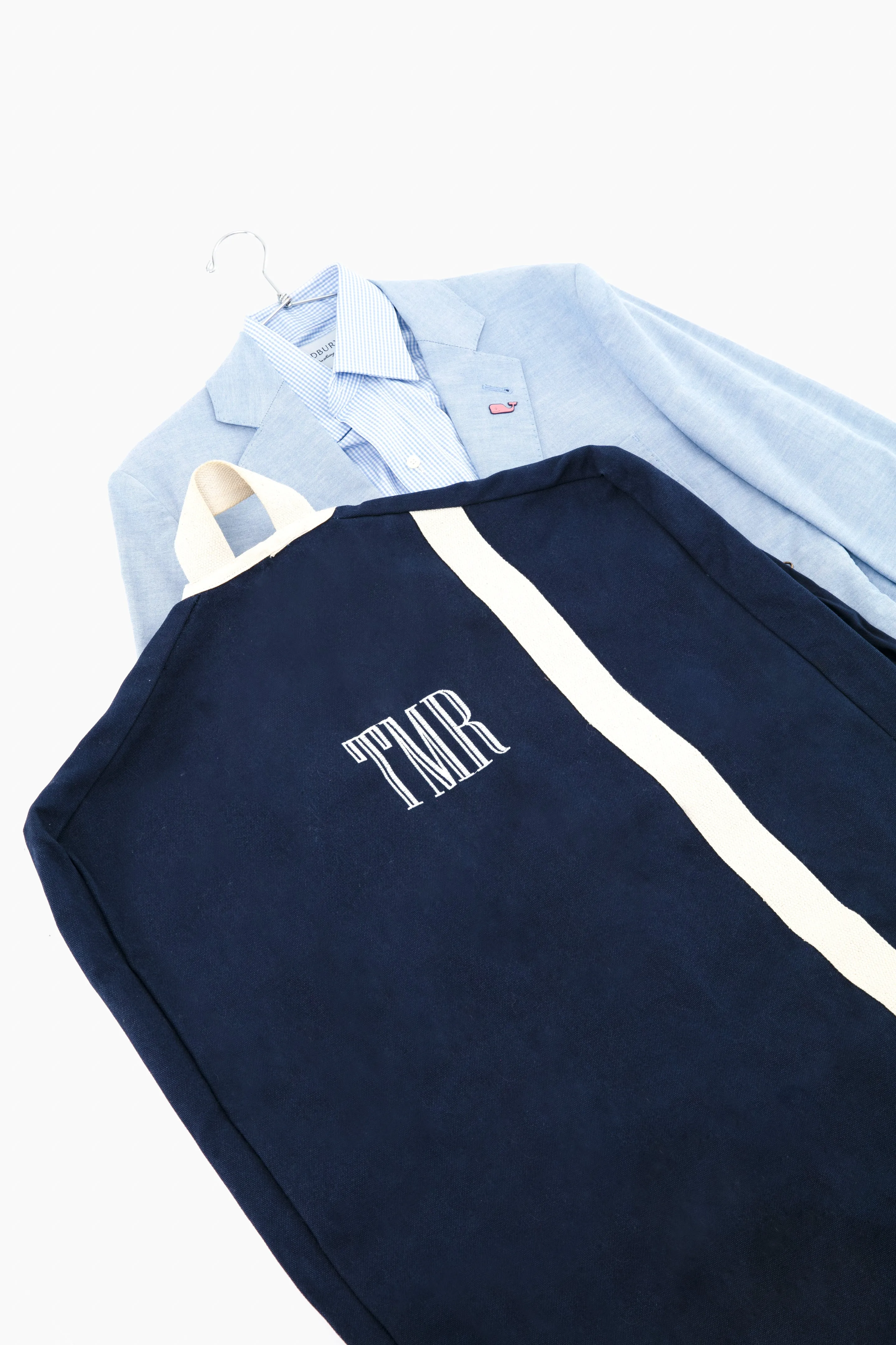 Navy Canvas Garment Bag sold by Tuckernuck product image thumbnail 2