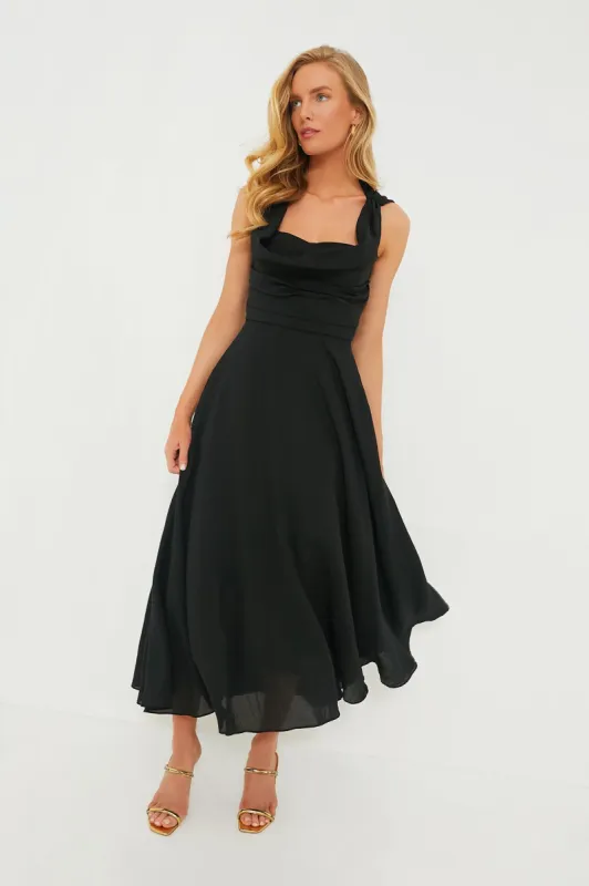 Black Hailey Maxi Dress sold by Tuckernuck