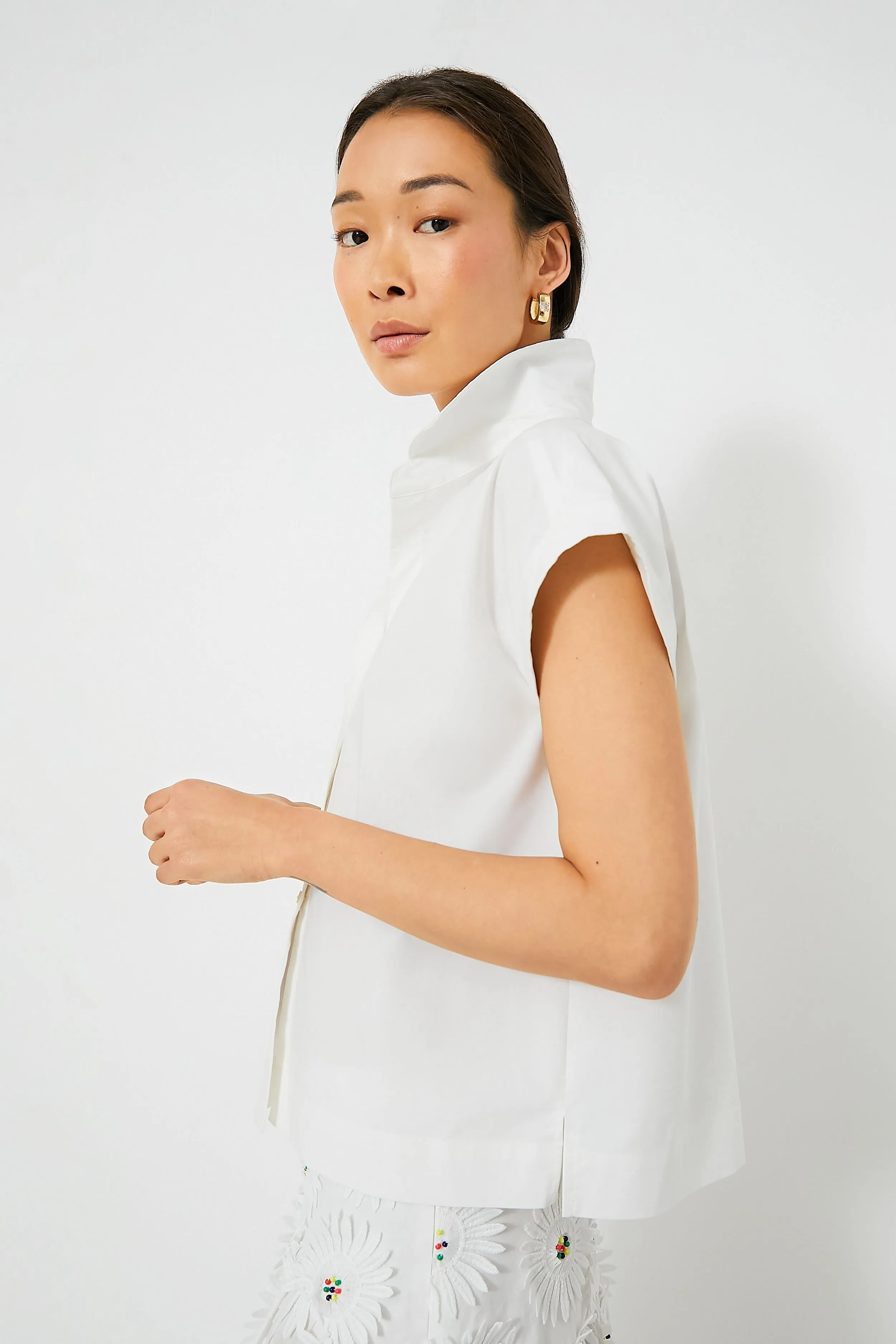 White Fritz Button Down sold by Tuckernuck product image thumbnail 3