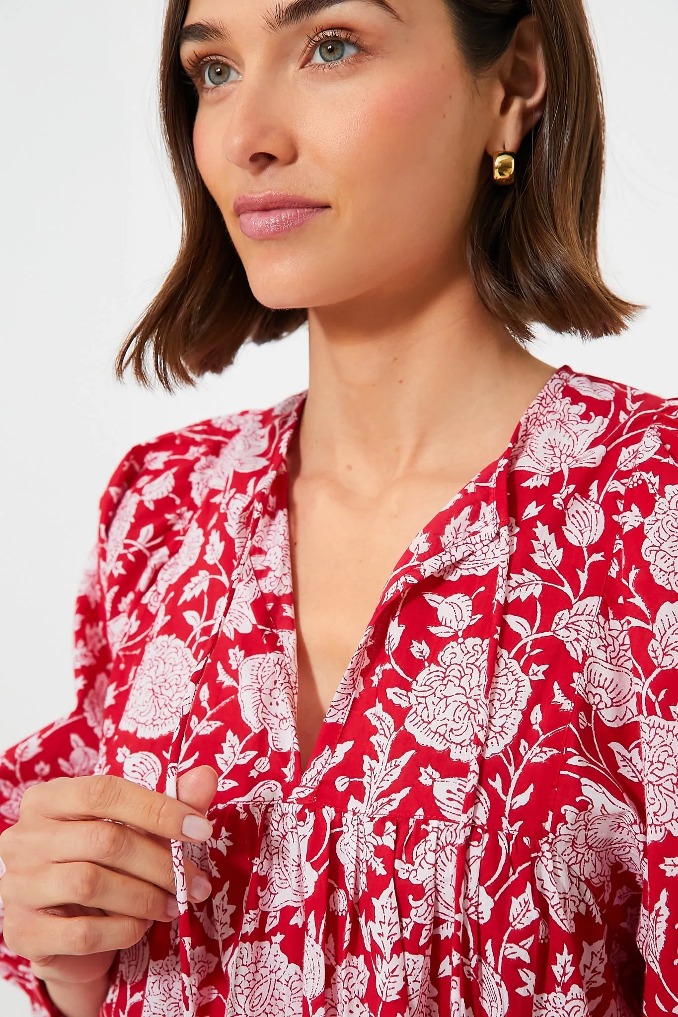 Red Zinnia Charlie Top sold by Tuckernuck product image thumbnail 5