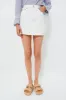 White Denim Agne Mini Skirt sold by Tuckernuck