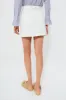 White Denim Agne Mini Skirt sold by Tuckernuck