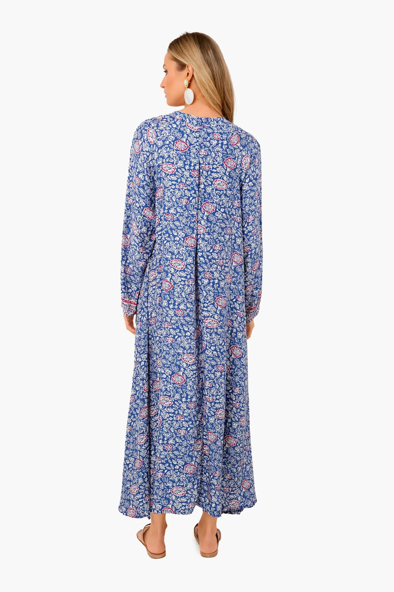 Floral Print Pellicano Blue Fiore Maxi sold by Tuckernuck product image thumbnail 4