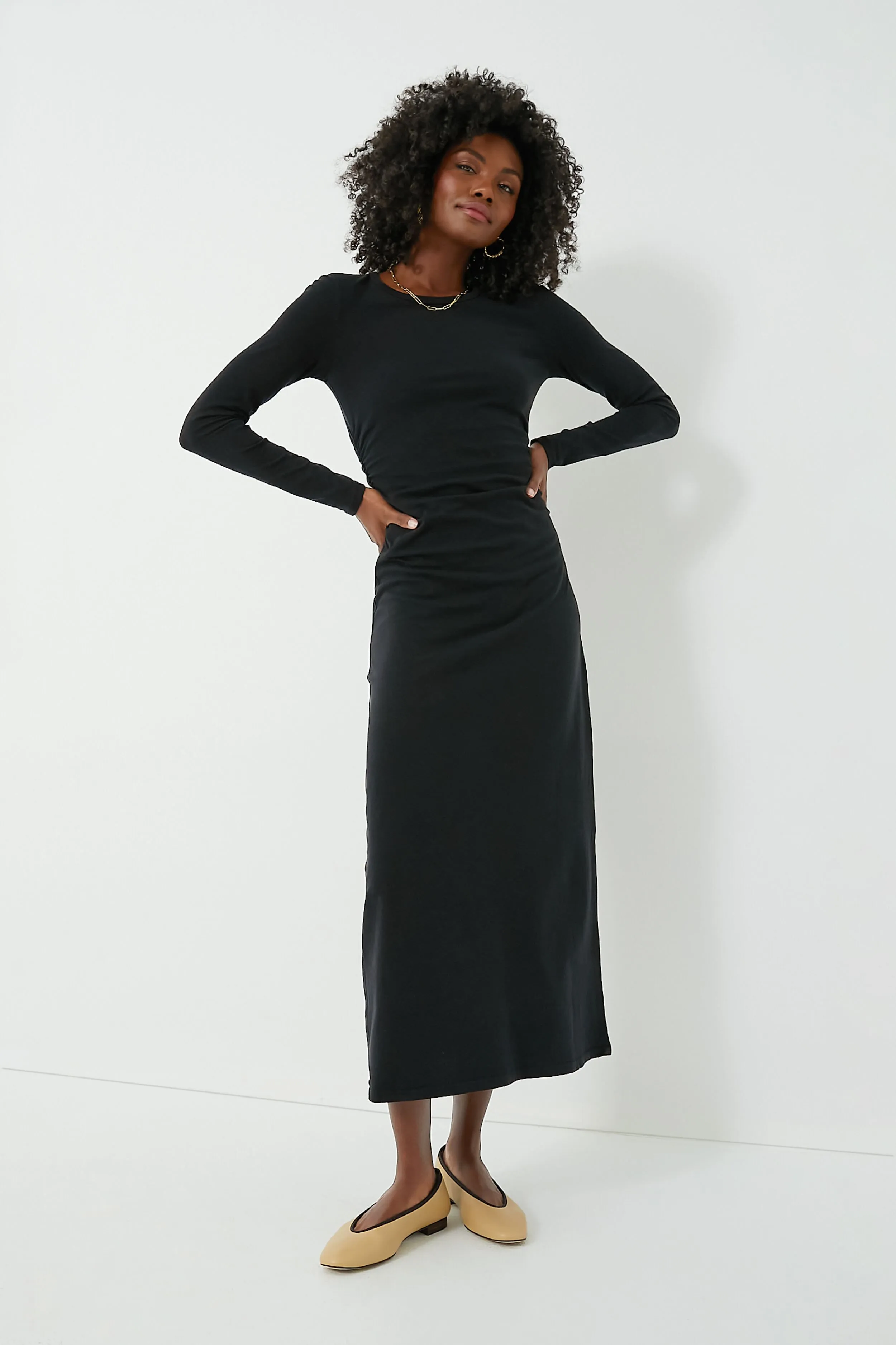 Black Wiley Dress sold by Tuckernuck product image thumbnail 2